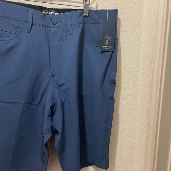 G Mac Apparel Tech shorts blue size 36 - Picture 3 of 6